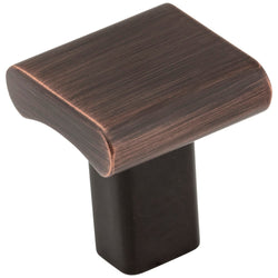 Park  Knob1" - Brushed Oil Rubbed Bronze