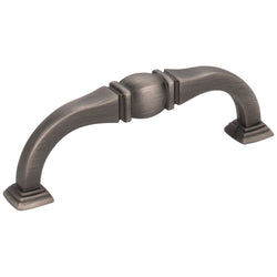 4-3/8" Overall Length Cabinet Pull. Holes are 96 mm center-to- - DecorHardware.com