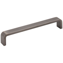 6-9/16" Overall Length Cabinet Pull. Holes are 160 mm center-t - DecorHardware.com