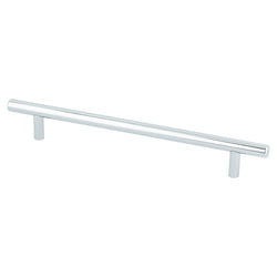 Tempo 192mm Pull (OL-9 15/16") Polished Chrome - DecorHardware.com