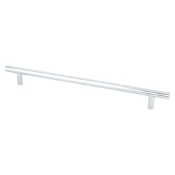 Tempo 256mm Pull (OL-12 7/16") Polished Chrome - DecorHardware.com