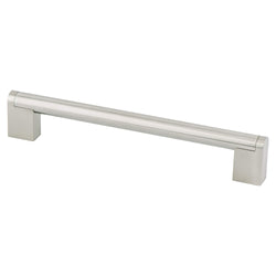 Studio 192mm Pull (OL-8 1/8") Stainless Steel - DecorHardware.com