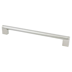 Studio 256mm Pull (OL-10 5/8") Stainless Steel - DecorHardware.com