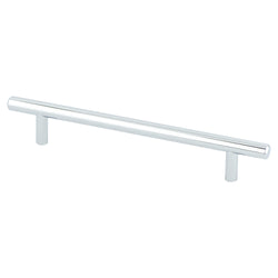 Tempo 160mm Pull (OL-8 11/16") Polished Chrome - DecorHardware.com