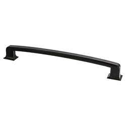 Hearthstone 12 inch CC Matte Black Appliance Pull - DecorHardware.com