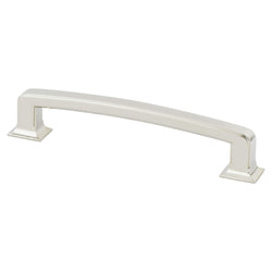Designers Group Ten 160mm Pull (OL-7 5/16") Polished Nickel - DecorHardware.com