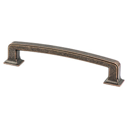 Hearthstone 160mm CC Weathered Verona Bronze Pull - DecorHardware.com