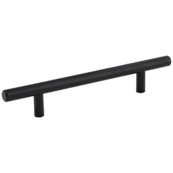 Naples 128 mm Pull (OA - 8-1/16" ) - Matte Black Stainless Ste