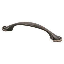Hillcrest 96mm Pull (OL-5 3/8") Verona Bronze - DecorHardware.com
