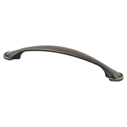 Hillcrest 128mm Pull (OL-6 5/8") Verona Bronze - DecorHardware.com