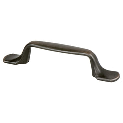 Village 3" Pull (OL-4 5/16") Verona Bronze - DecorHardware.com