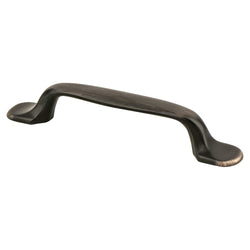 Village 96mm Pull (OL-5 3/16") Verona Bronze - DecorHardware.com