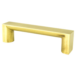 Elevate 96mm Pull (OL-4 5/16") Satin Gold - DecorHardware.com