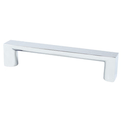 Elevate 128mm Pull (OL-5 9/16") Polished Chrome - DecorHardware.com