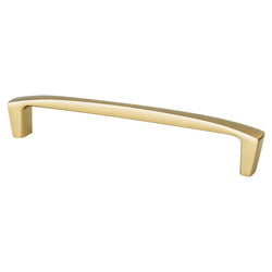 Aspire 160mm Pull (OL-6 1/2") Modern Brushed Gold - DecorHardware.com