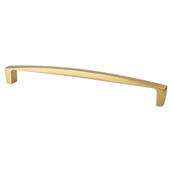 Aspire 12" Appliance Pull (OL-12 7/16") Modern Brushed Gold - DecorHardware.com