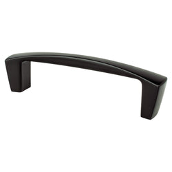 Aspire 96mm Pull (OL-4 1/8") Matte Black - DecorHardware.com