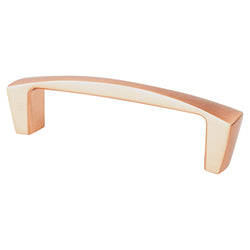 Aspire 96mm Pull (OL-4 1/8") Brushed Copper - DecorHardware.com