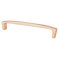 Aspire 160mm Pull (OL-6 1/2") Brushed Copper - DecorHardware.com
