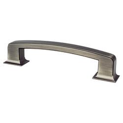 Hearthstone 6" Pull (OL-7 3/8") Vintage Nickel - DecorHardware.com