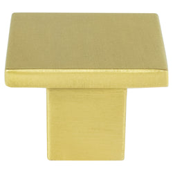 Elevate  Knob Satin Gold - DecorHardware.com
