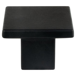 Elevate  Knob Matte Black - DecorHardware.com