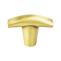 Meadow  Knob Satin Gold - DecorHardware.com