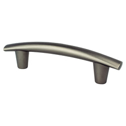 Meadow 96mm Pull (OL-5 7/16") Graphite - DecorHardware.com