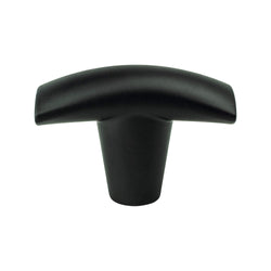 Meadow  Knob Matte Black - DecorHardware.com