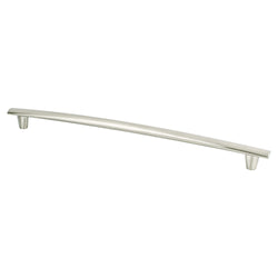 Meadow 320mm Pull (OL-14 3/16") Brushed Nickel - DecorHardware.com