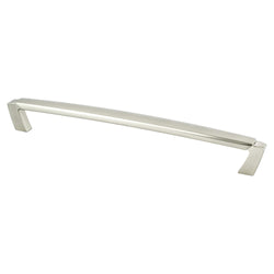Vested Interest 224mm Pull (OL-9 3/4") Brushed Nickel - DecorHardware.com