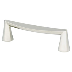 Domestic Bliss 96mm Pull (OL-4 1/2") Polished Nickel - DecorHardware.com