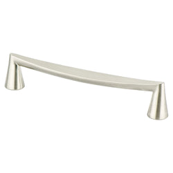 Domestic Bliss 160mm Pull (OL-7 1/8") Brushed Nickel - DecorHardware.com