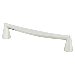Domestic Bliss 160mm Pull (OL-7 1/8") Polished Nickel - DecorHardware.com