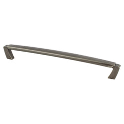 Vested Interest 224mm Pull (OL-9 3/4") Vintage Nickel - DecorHardware.com