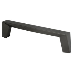 Swagger 128mm Pull (OL-5 1/2") Slate - DecorHardware.com