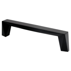 Swagger 128mm Pull (OL-5 1/2") Matte Black - DecorHardware.com