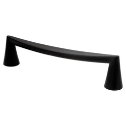 Domestic Bliss 128mm Pull (OL-5 3/4") Matte Black - DecorHardware.com