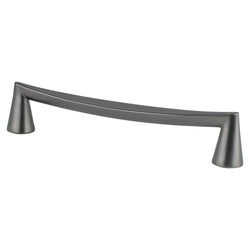 Domestic Bliss 160mm Pull (OL-7 1/2" ) Slate - DecorHardware.com
