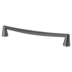 Domestic Bliss 224mm Pull (OL-9 3/4") Slate - DecorHardware.com