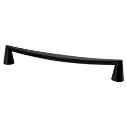 Domestic Bliss 224mm Pull (OL-9 3/4") Matte Black - DecorHardware.com