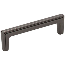 Lexa 96 mm Pull (OA - 4-3/16" ) - Black Nickel