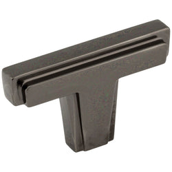 Lexa  Knob2" - Black Nickel