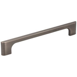 Leyton 160 mm Pull (OA - 7-11/16" ) - Brushed Pewter