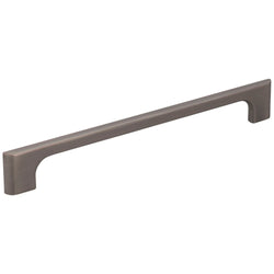 Leyton 192 mm Pull (OA - 8-15/16" ) - Brushed Pewter