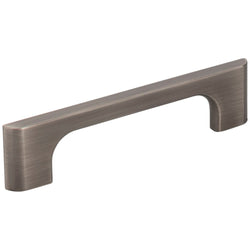 Leyton 96 mm Pull (OA - 5-1/8" ) - Brushed Pewter