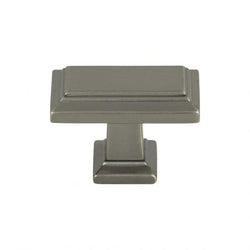 Sutton Place Rectangle Knob 1 7/16 Inch - Slate - SL