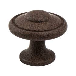 Euro Traditions 1 3/16" Knob Dull Rust - DecorHardware.com