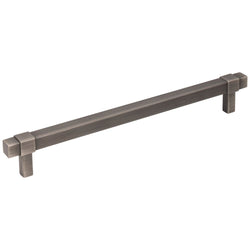 Zane 192 mm Pull (OA - 8-13/16" ) - Brushed Pewter