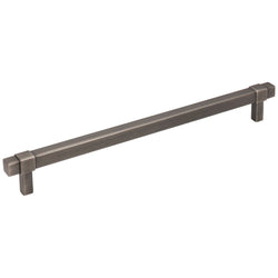 Zane 224 mm Pull (OA - 10-1/16" ) - Brushed Pewter